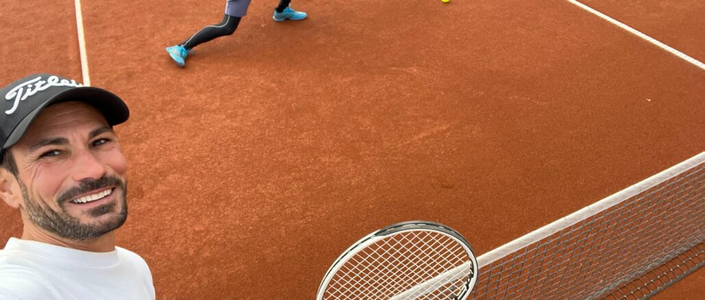 Christian Dobler bringt seine Tennisgegner zum Schwitzen.